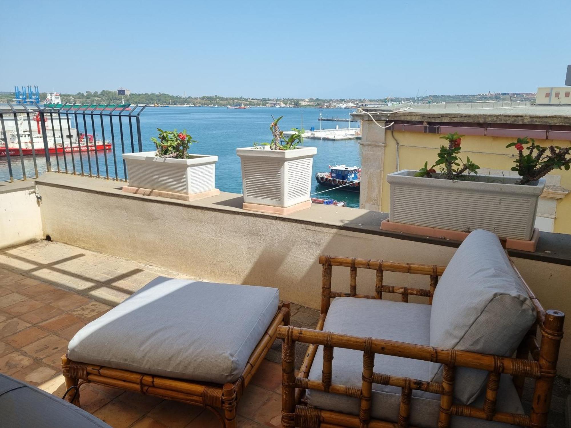 Villa Sul Molo Tra Siracusa E Catania Augusta Kamer foto